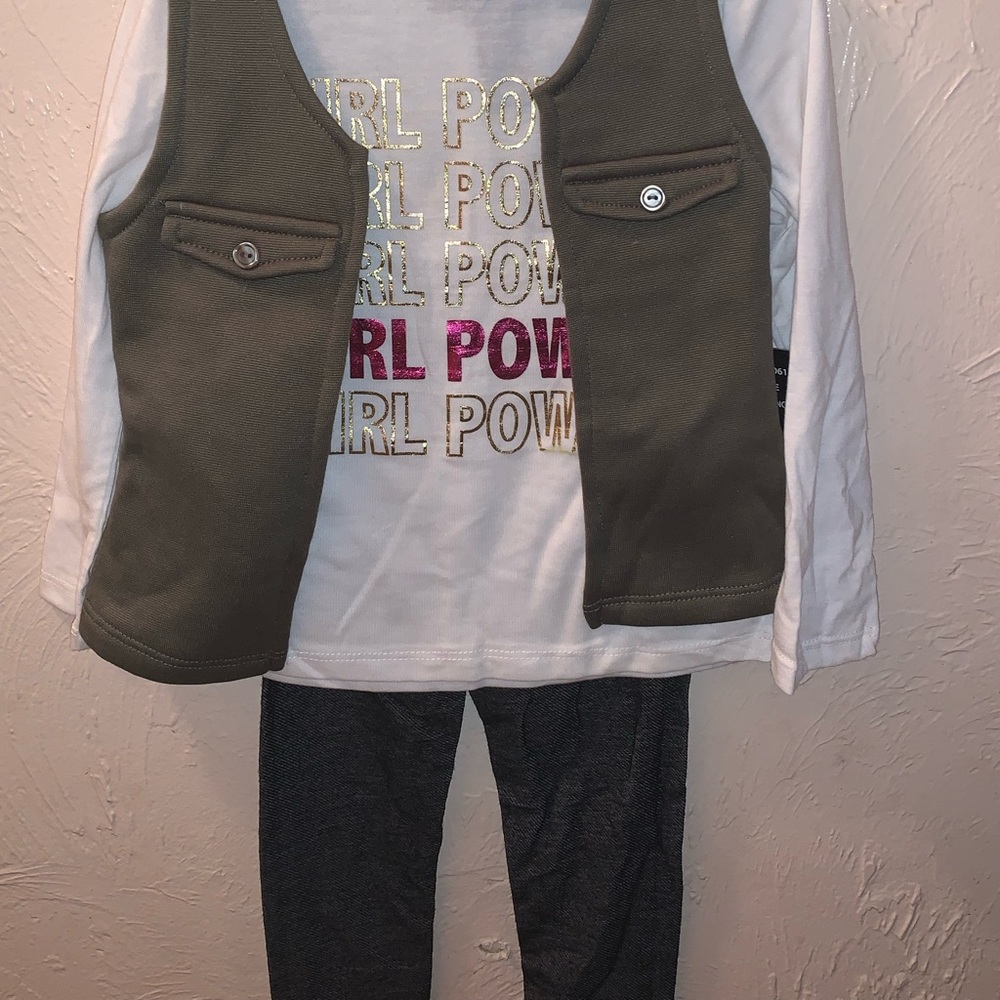 3pc girl set 2t 3t & 4t